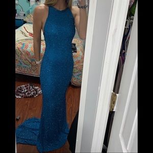 SHERRI HILL 53131 PROM DRESS (no slit)